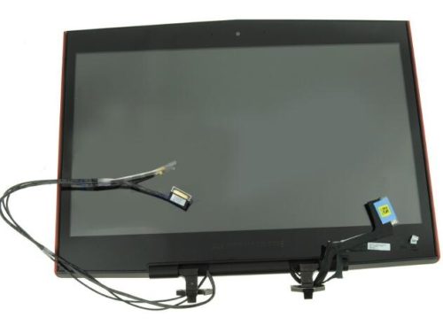 DTJ5N - RED - For Dell Alienware M14x / M14xR2 WXGAHD LCD Screen Display Complete Assembly with WiHD Antenna Cable