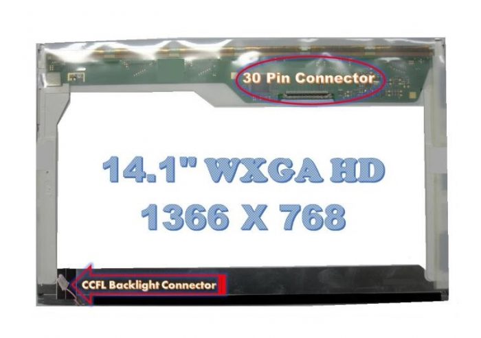 42t0594 14.1" For Lenovo Replacement LAPTOP WXGA CCFL SINGLE LCD Screen B141EW04 V.7