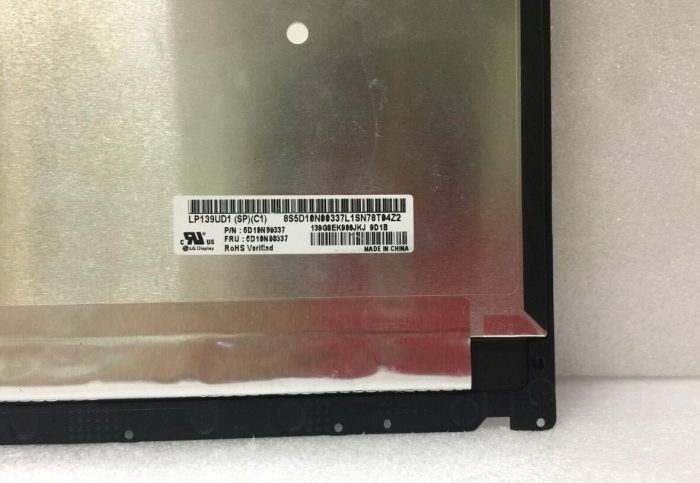 5D10N00337 13.9" UHD Touch Digitizer+LCD Screen Assembly for Lenovo yoga 920-13IKB LP139UD1 SP C1 - Image 2