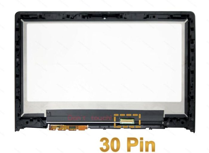 N116HSE-EBC 11.6" FHD LCD Touch Screen Display Digitizer w/Bezel Assembly for Lenovo Yoga 3 11 - Image 2