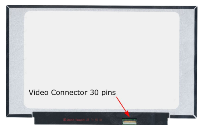 M28173-001 14.0-inch FHD (1920x1080) LCD Screen WideScreen 30 pin For HP