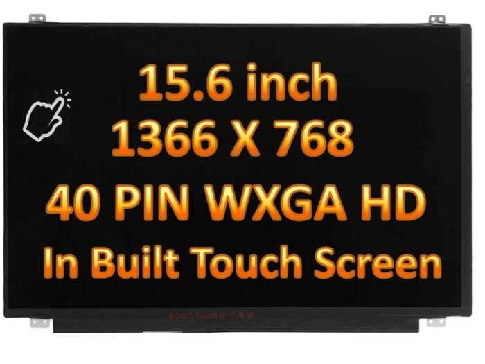 LTN156AT40-D01 | 15.6" LED LCD Touch Screen Display WXGA HD 1366x768 40 Pin