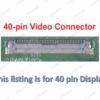 LTN156AT40-D01 | 15.6" LED LCD Touch Screen Display WXGA HD 1366x768 40 Pin - Image 6