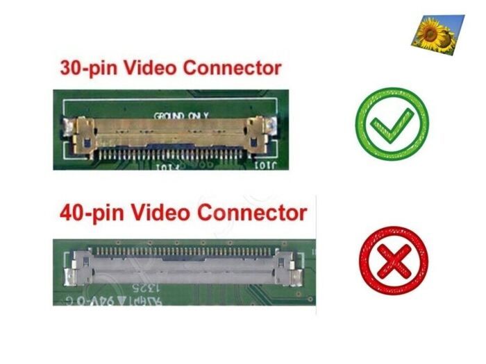 LP156WHB(TP)(A2)  LED LCD laptop screen 30 pin Dell Inspiron 15 5558 NON TOUCH - Image 7