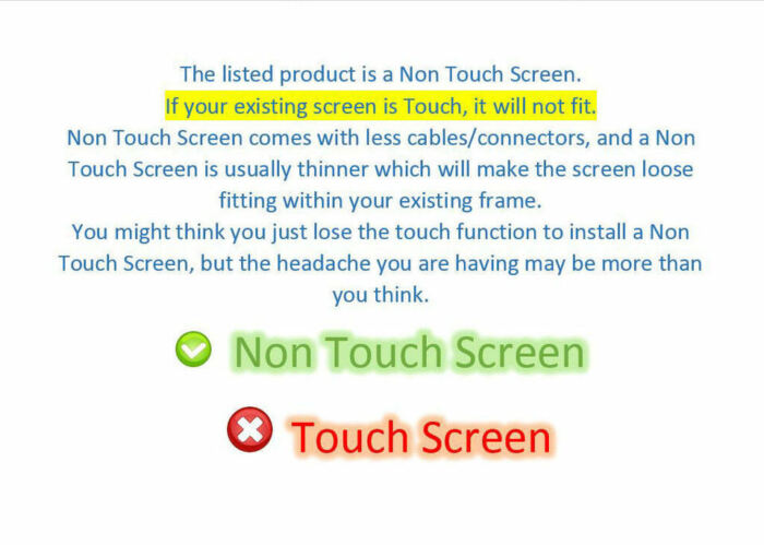 X555D X555L X555U X555Y LCD Screen Glossy HD 1366x768 Display 15.6 in - Image 12