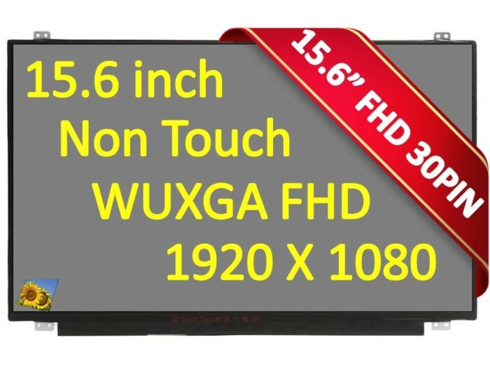 New 15.6" Slim 30 Pin eDP B156HTN03.4 Laptop LED LCD Replacement Screen