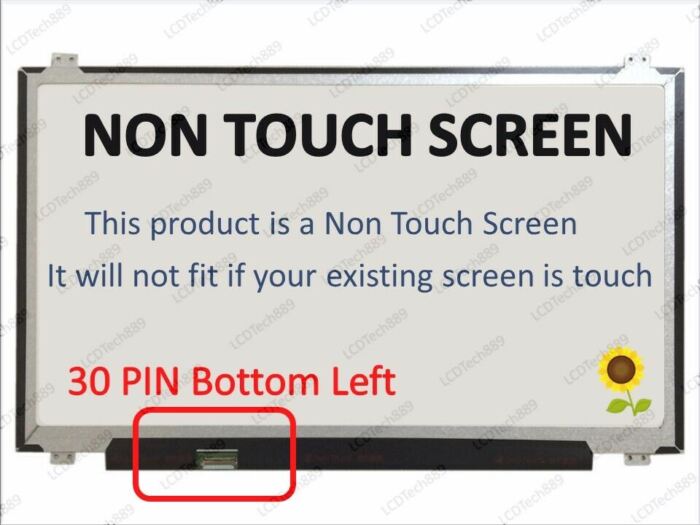17.3" FHD Non-Touch LCD LED Screen Replacement for HP 17-by4061nr - Image 2