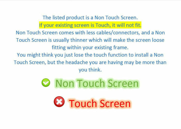 (Not a laptop) Dell Inspiron 15 (5567) LED LCD Screen for 15.6 HD Display Panel - Image 9