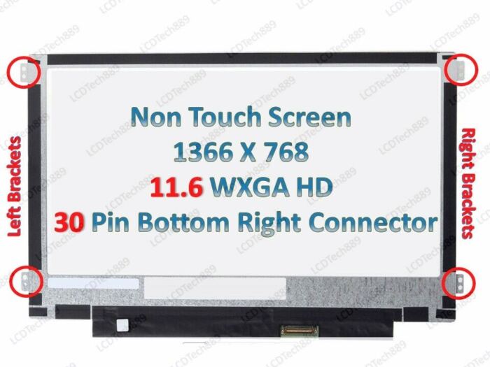 11.6" For Lenovo ThinkPad 11e 4th Gen 20HT 20HV LCD Screen Replacement 01HW907 - Image 6