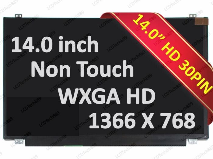 B140XTN02.4 New 14.0" WXGA HD SLIM LED LCD Screen 30 Pin eDP Connection LED