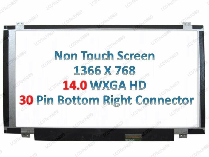 B140XTN02.4 New 14.0" WXGA HD SLIM LED LCD Screen 30 Pin eDP Connection LED - Image 3