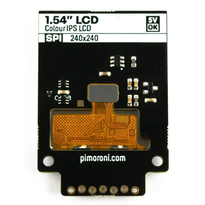 1.54inch SPI Colour Square LCD (240x240) Breakout - Image 4