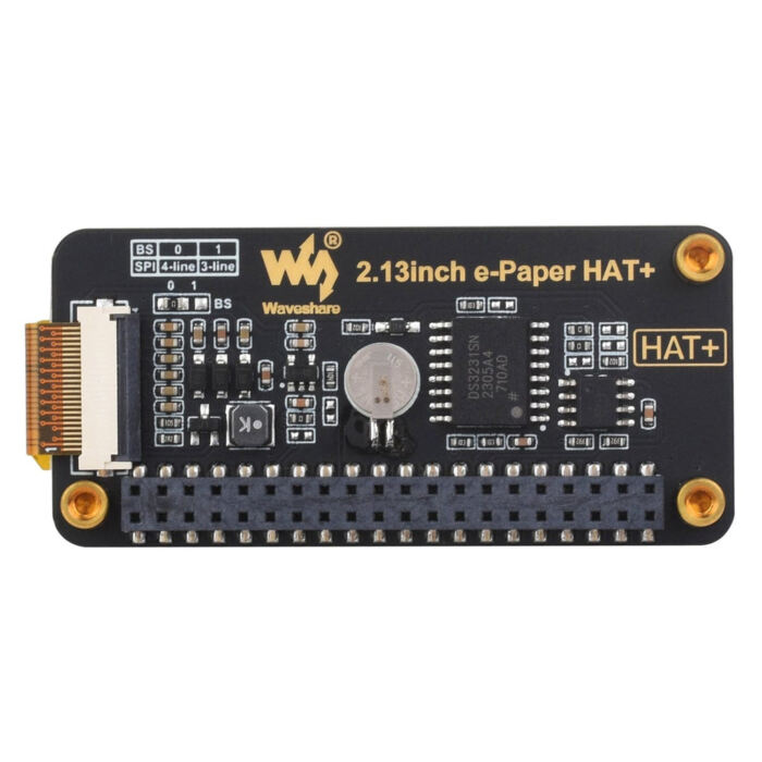 2.13inch E-Paper HAT+ for Raspberry Pi (Black/White) (250 x 122) - Image 5