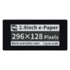 2.9inch Touchscreen E-Paper Display Module for Raspberry Pi Pico (296??128) (Black/White)